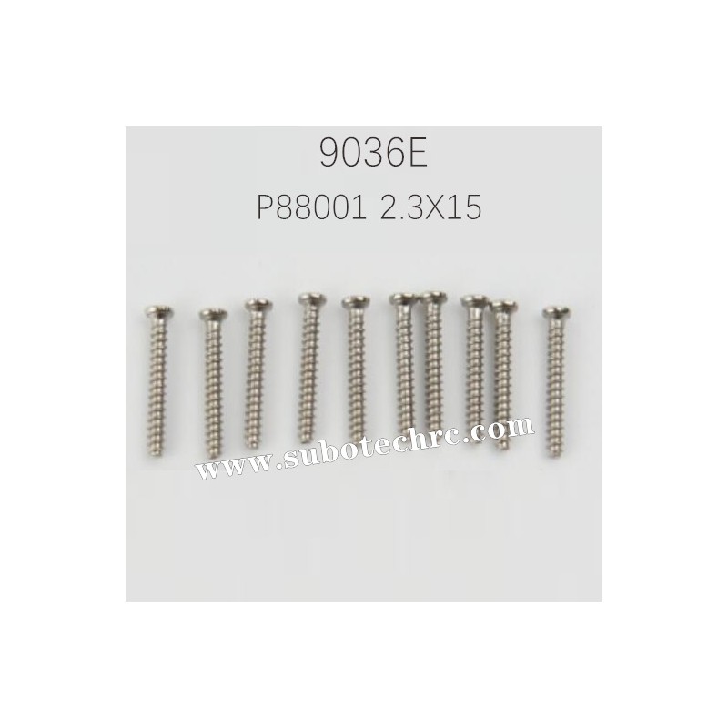 ENOZE 9306E 1/18 Parts 2.3X15 Round Head Screw P88001