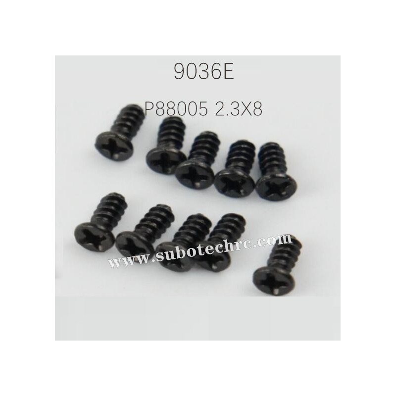 ENOZE 9306E Parts 2.3X8 Flat Head Screws P88005