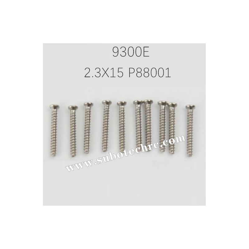 ENOZE 9300E 1/18 Drift Car Parts 2.3X15 Round Head Screw P88001