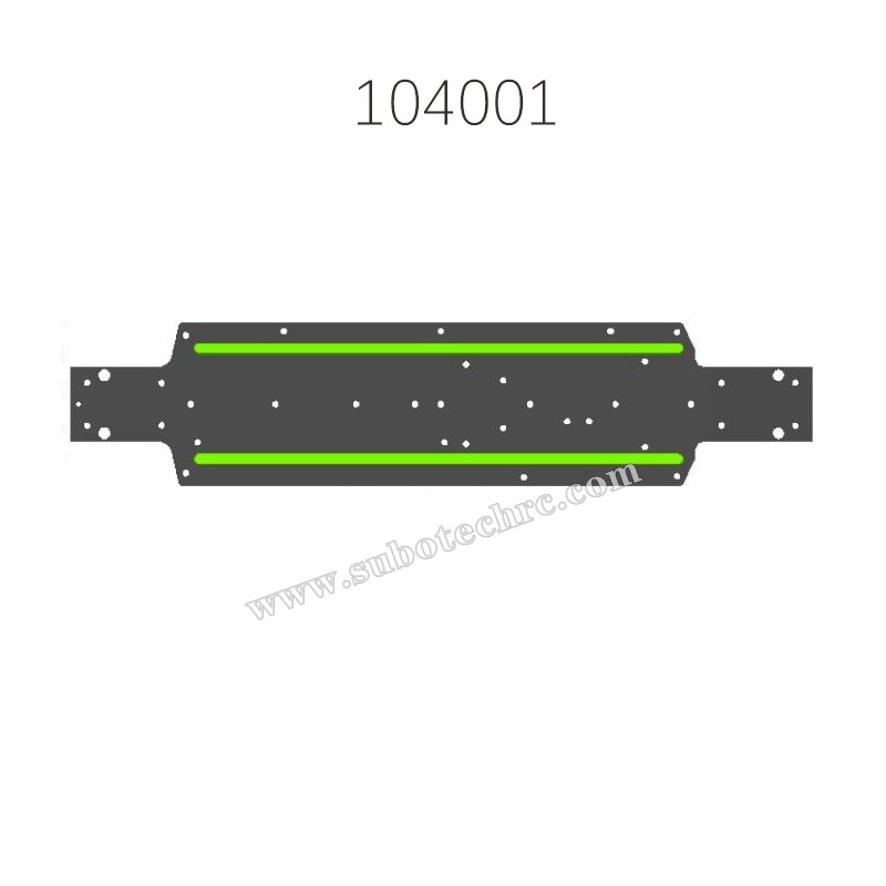 WL-TECH XK 104001 Parts Bottom Board 1884