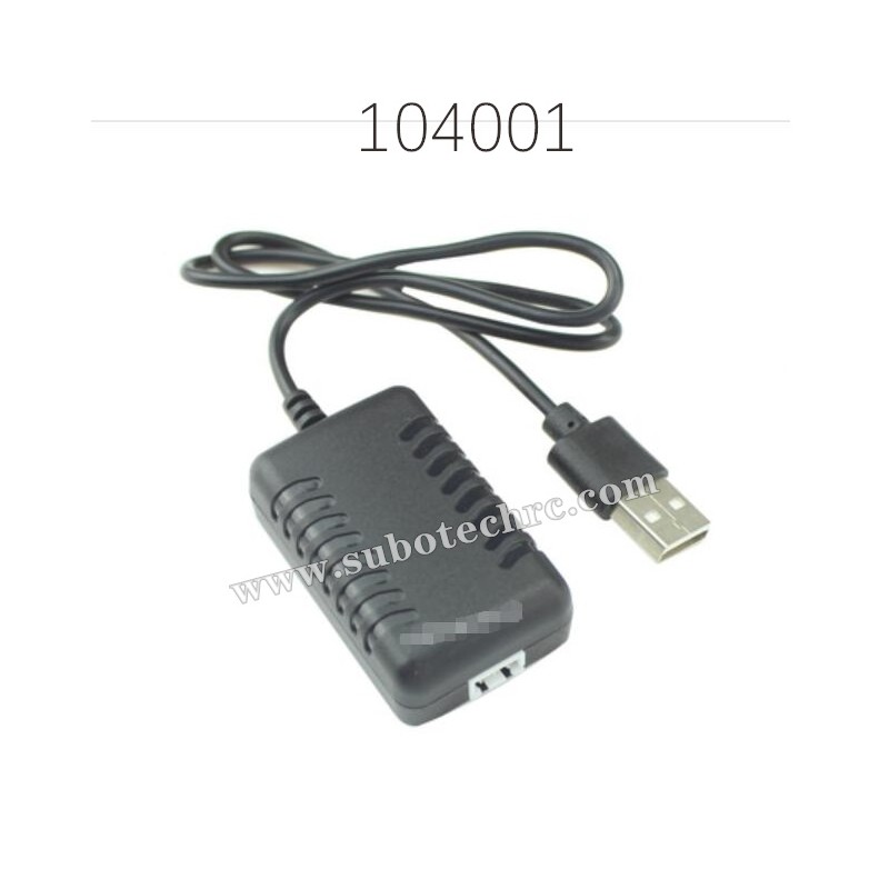 1374 7.4V 2000MaH USB Charger for WL-TECH XK 104001