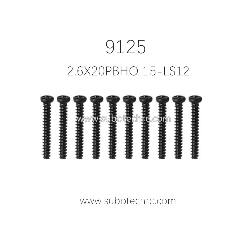 XINLEHONG 9125 Spirit Parts Round Headed Screw 15-LS12