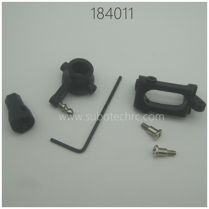 Front Steering Cup Assembly with Tool Parts for WLTOYS 184011 RC Car