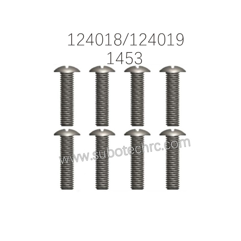 WLTOYS 124018 124019 Parts 1453 Phillips round head machine Screw