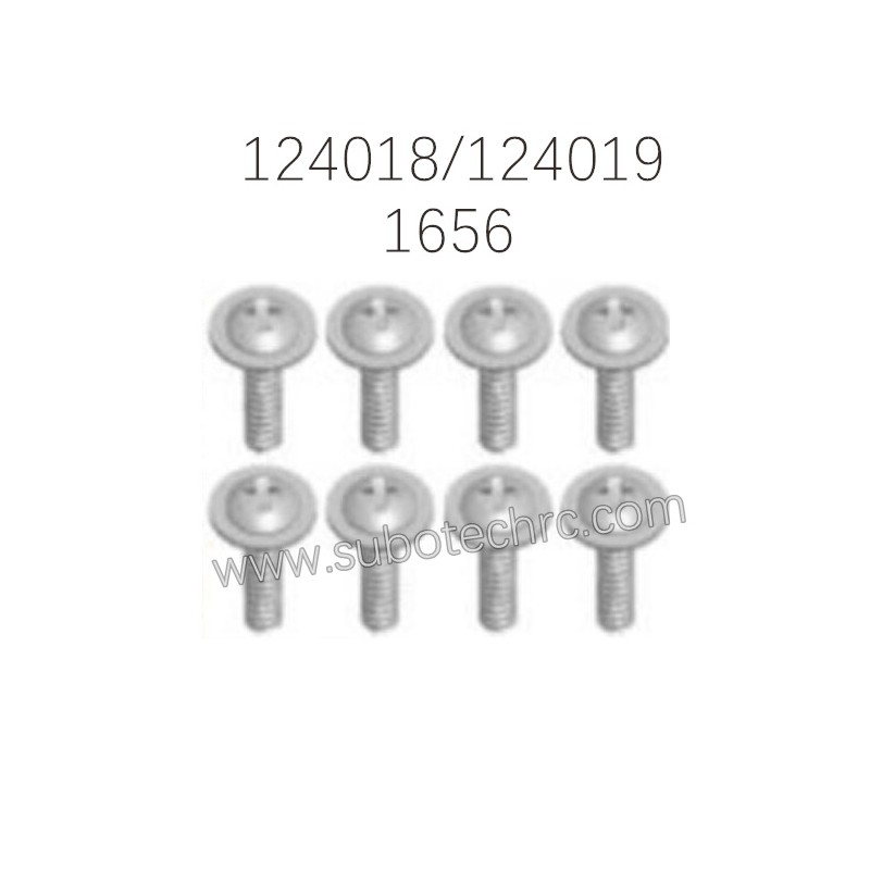 WLTOYS 124018 124019 Parts 1656 Phillips round head Screw