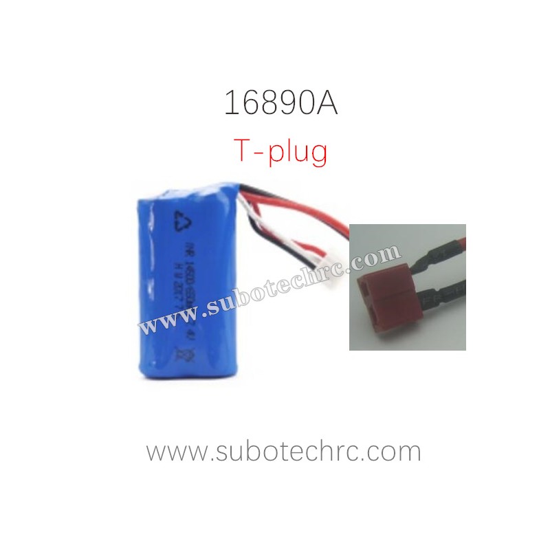 HAIBOXING 16890 Parts Upgrade 7.4V 1300mAh Li-Ion Battery M16120T