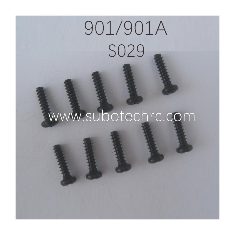 HAIBOXING 901 Parts Round Head Self Tapping Screw 2.6X10 S029