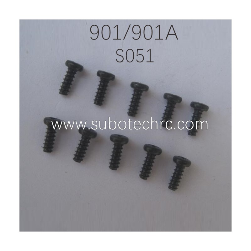 HAIBOXING 901 Parts Round Head Self Tapping Screw S051