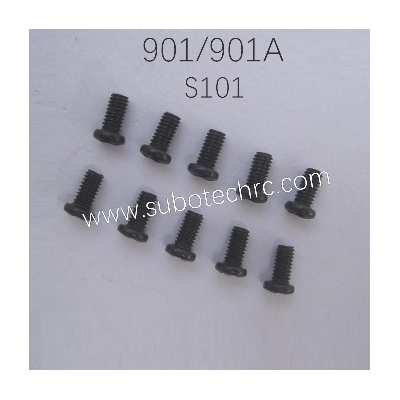 HAIBOXING 901 Parts Round Head Screw 2.5X6mm S101