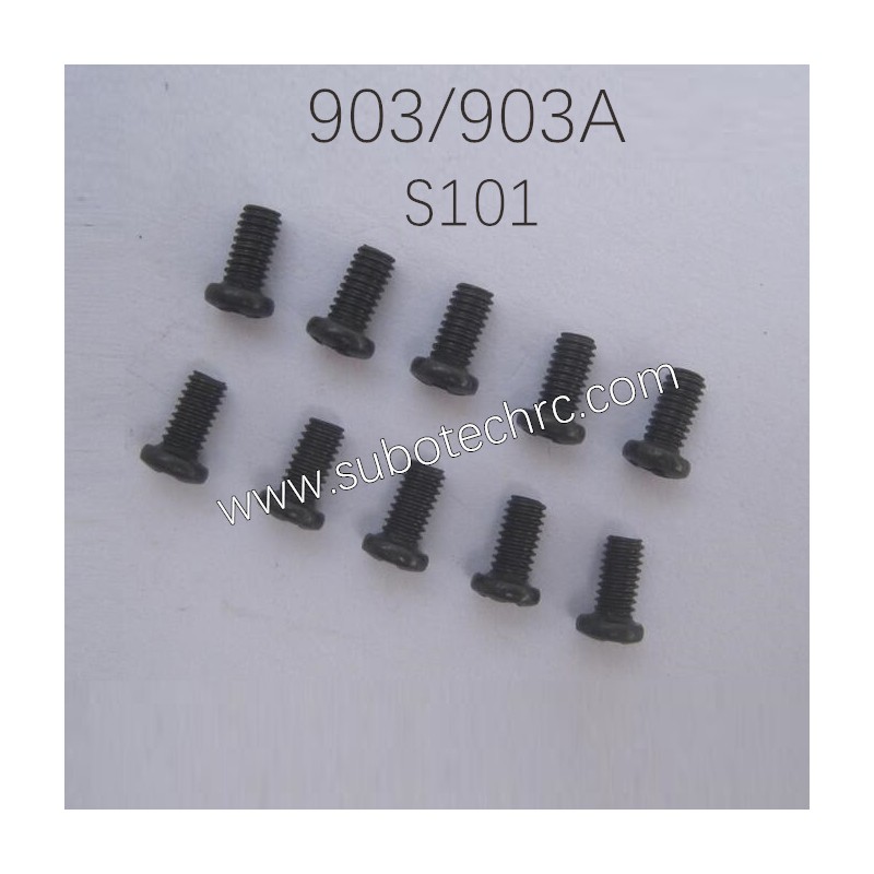 Screw 2.5X6mm S101 Parts for HAIBOXING 903 903A