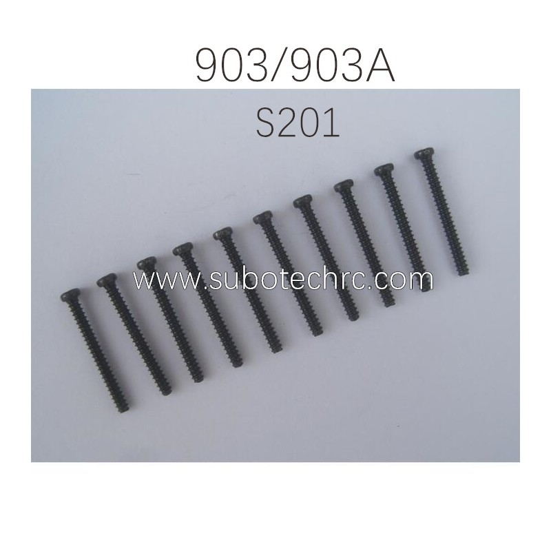 Round Head Self Tapping Screw S201 Parts for HAIBOXING 903 903A