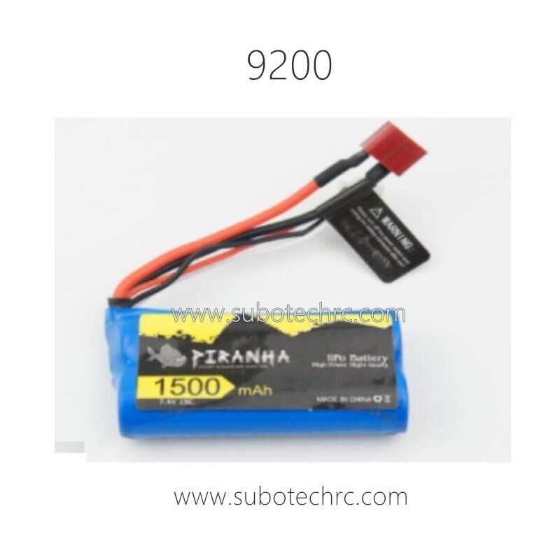 PXTOYS Piranha 9200 Parts Battery 7.4V 1500mAh PX9200-23