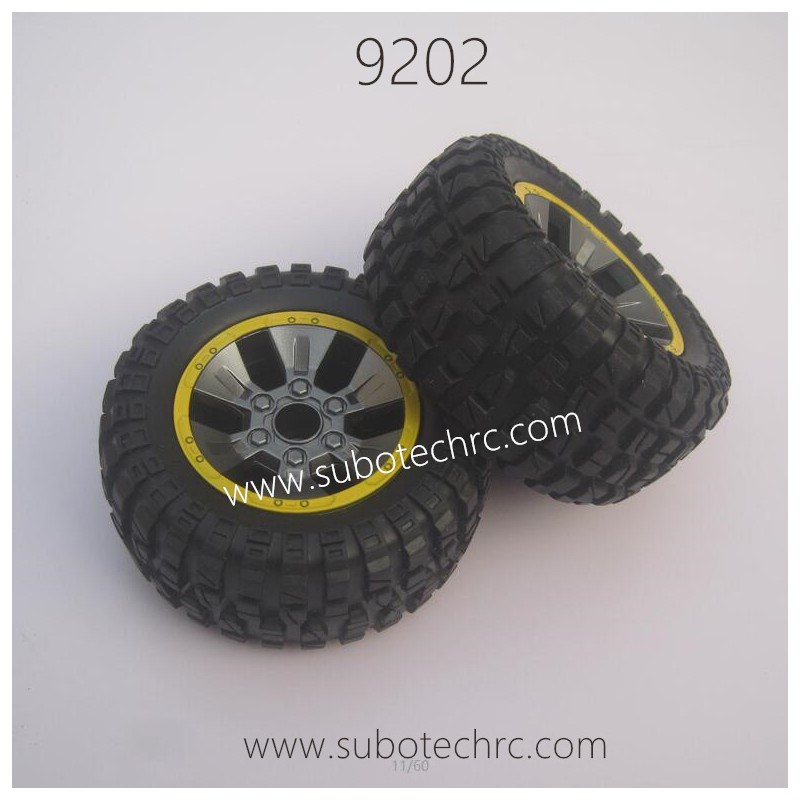 PXTOYS 9202 RC Truck Wheel Assembly