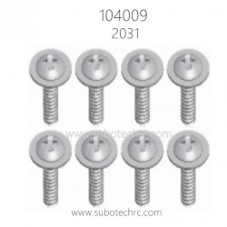 WLTOYS 104009 Racing Car Parts 2031 2.6X6PWB6 Screws