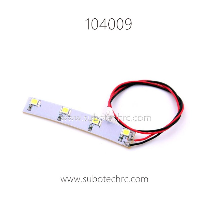 WLTOYS 104009 Racing Car Parts 2169 LED Plate