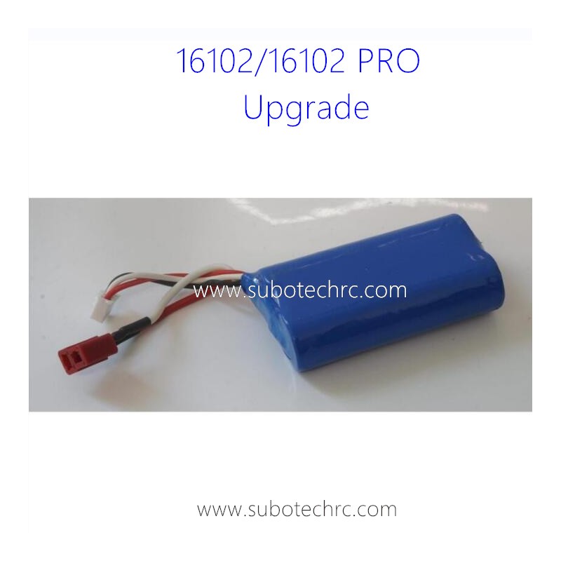 SCY 16102 PRO RC Car Upgrade Battery 18650 7.4V 1500amh 15C 6316