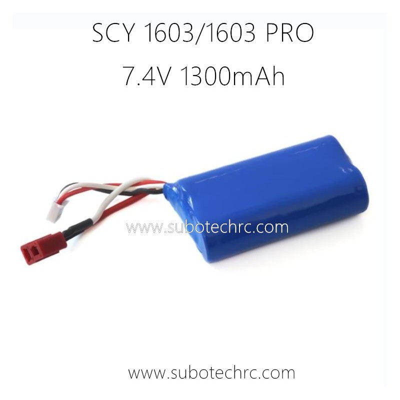 SUCHIYU 16103 PRO RC Car Parts 18650 Battery 7.4V 1300mAh 6051