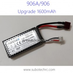 HAIBOXING 906A RC Truck Parts Li-PO Battery 7.4V 1600mAh T2119