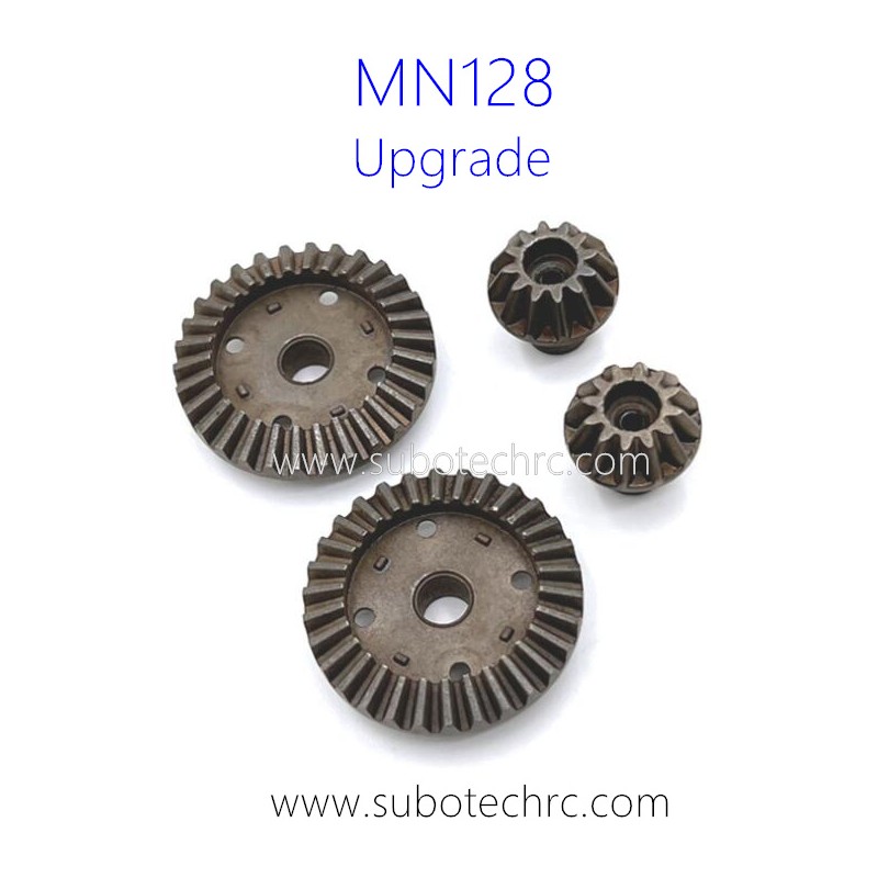 MNMODEL MN128 RC Truck Upgrade Parts Metal Front and Rear Bevel Gear