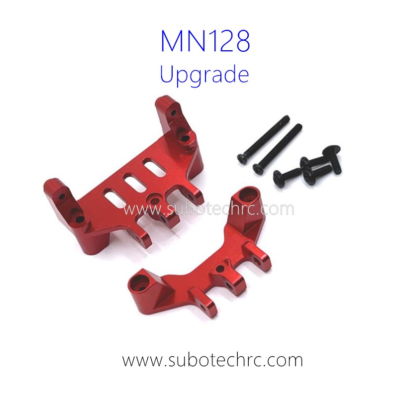 MNMODEL MN128 RC Car Upgrade Parts Front and Rear Shock Frame