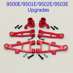 ENOZE 9500E 9501E 9502E 9503E RC Car Upgrade Parts Upper and Lower Swing Arm kit Red